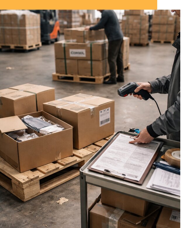 Сборные грузы из Китая: доставка, склад и таможня от 18655