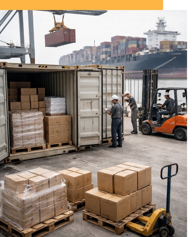 Контейнерные перевозки из Китая под ключ от 124368 руб/контейнер