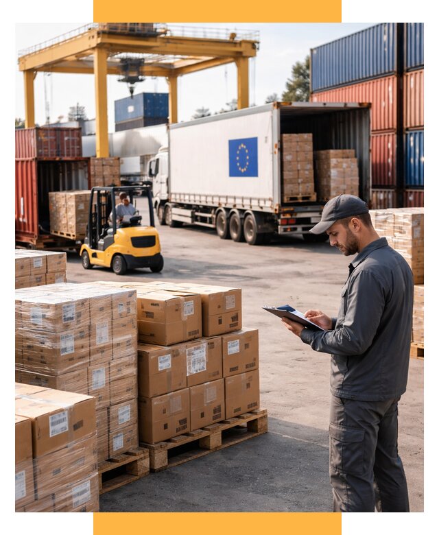 Доставка грузов из Европы от 12437 р., логистика СетСервис-Кнв