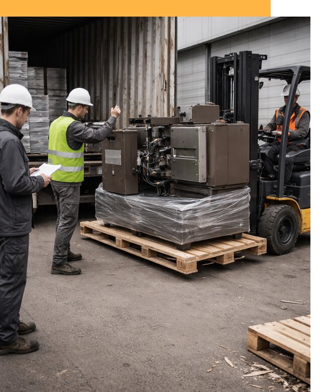 Доставка промышленного оборудования из Европы от 46638