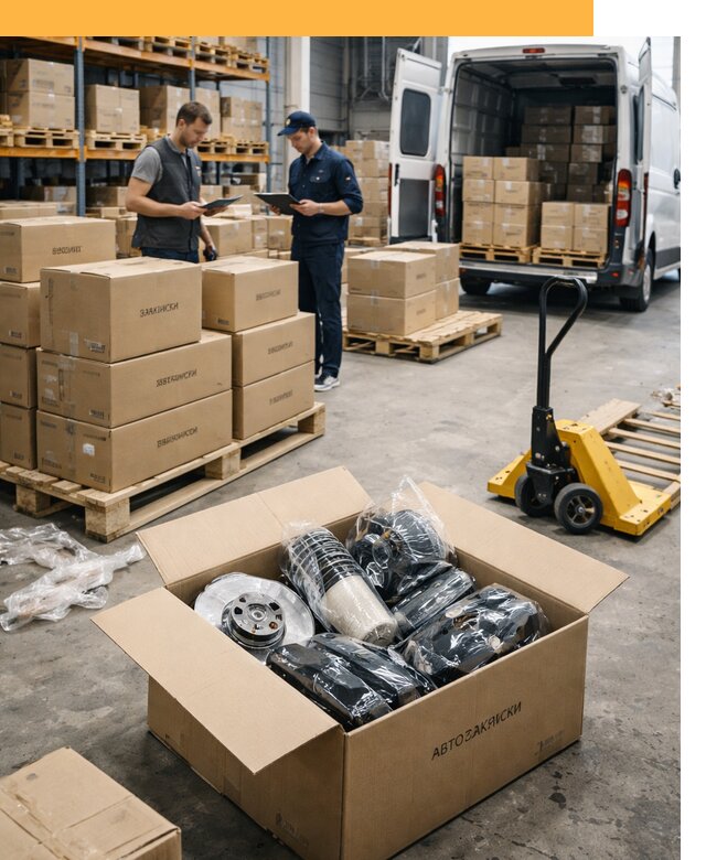 Доставка автозапчастей из Европы от 12955 руб быстро и надёжно