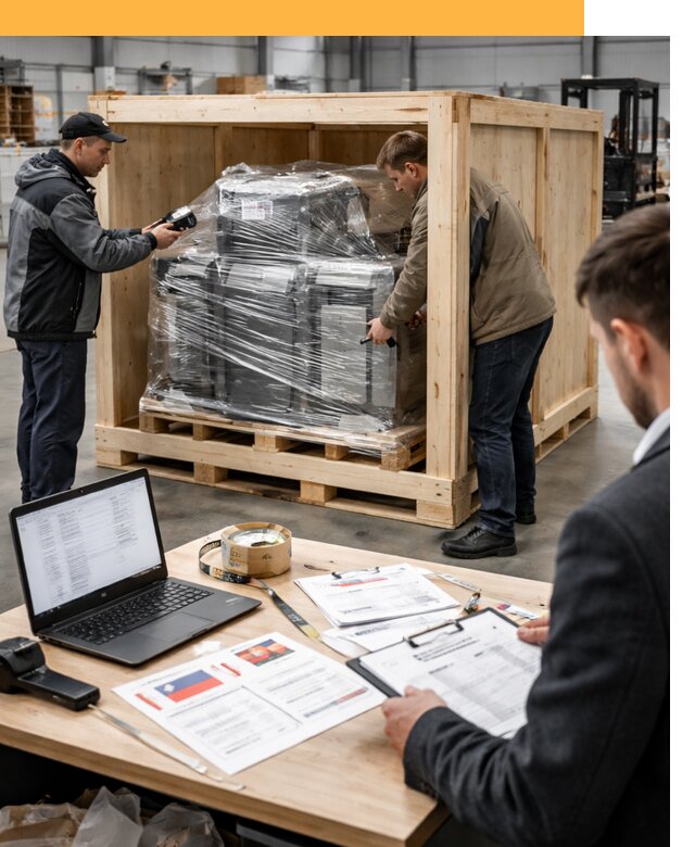 Доставка промышленного оборудования из США от 67366 руб