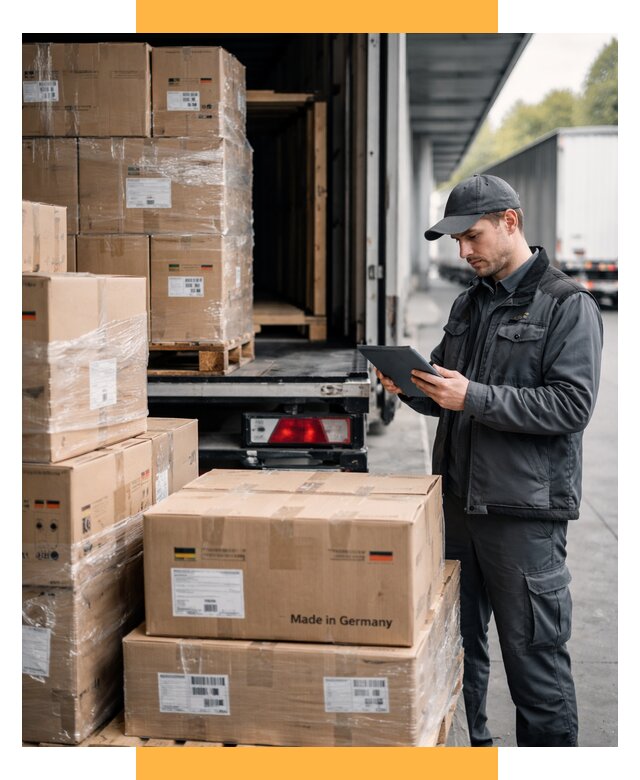 Доставка грузов из Германии от 46638 р. быстро - СетСервис-Кнв