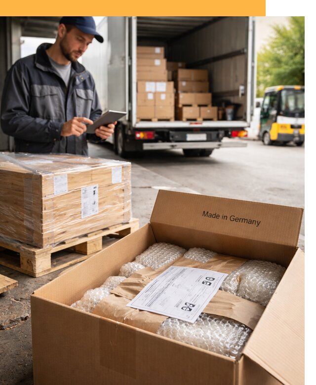 Доставка грузов из Германии от 46638 руб с таможенным оформлением