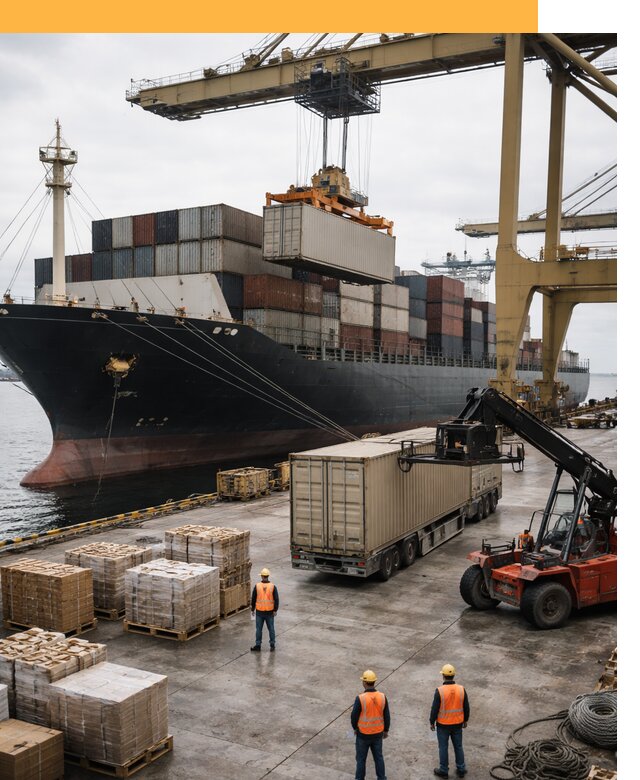 Морские перевозки из Индии: доставка FCL/LCL, таможня от 124368