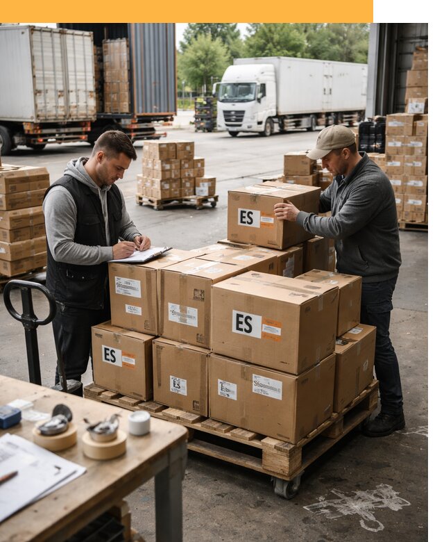 Доставка грузов в Испанию автотранспортом от 36274 руб