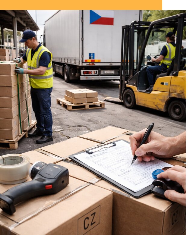 Доставка грузов в Чехию от 36274 руб, международные перевозки