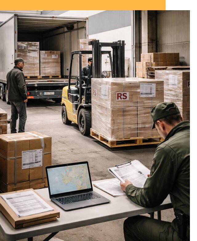 Доставка грузов в Сербию от 46638 руб, международные перевозки