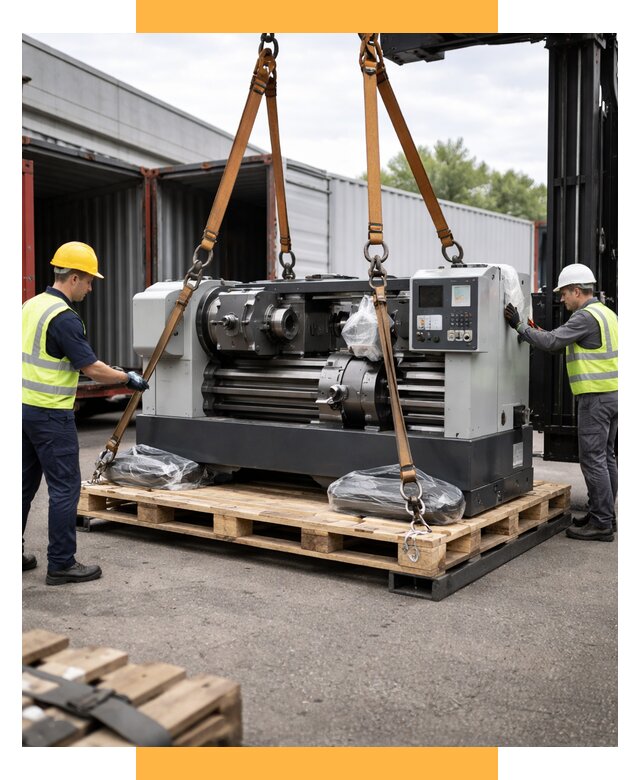 Перевозка станков и таможня от 62184 р. | СетСервис-Кнв логистика