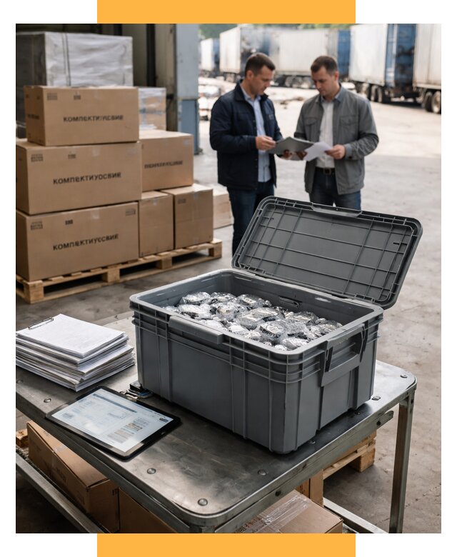 Перевозка комплектующих из Китая от 6737 р. | СетСервис-Кнв