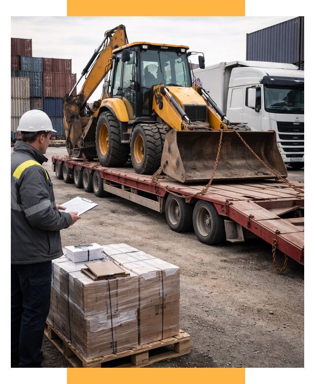 Международная перевозка спецтехники от 46638 р., СетСервис-Кнв