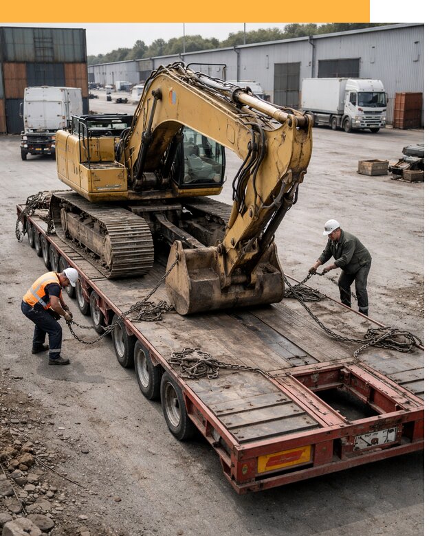 Перевозка спецтехники по России и миру от 46638 руб