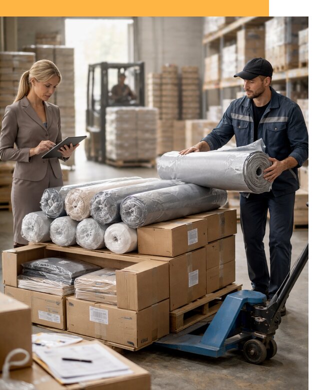 Перевозка текстиля по миру от 15546 руб. с таможней и страхованием