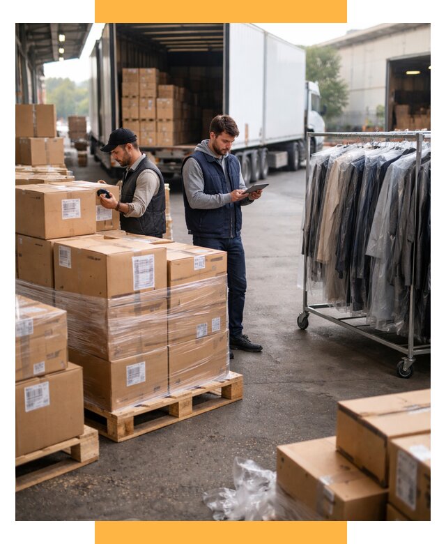 Перевозка и доставка одежды из Китая от 7773 р., СетСервис-Кнв