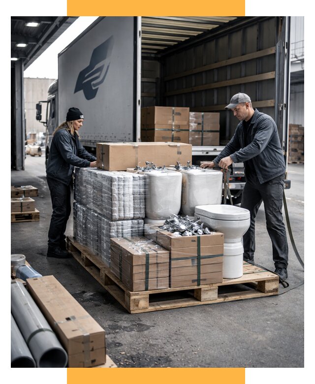 Перевозка сантехники под ключ от 1866 р. | СетСервис-Кнв