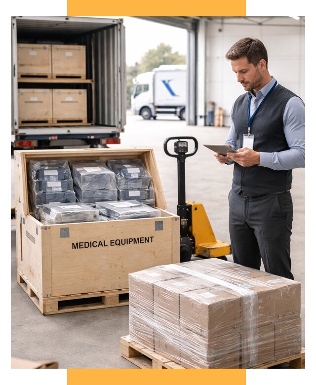 Перевозка медицинского оборудования от 15546 р. в СетСервис-Кнв