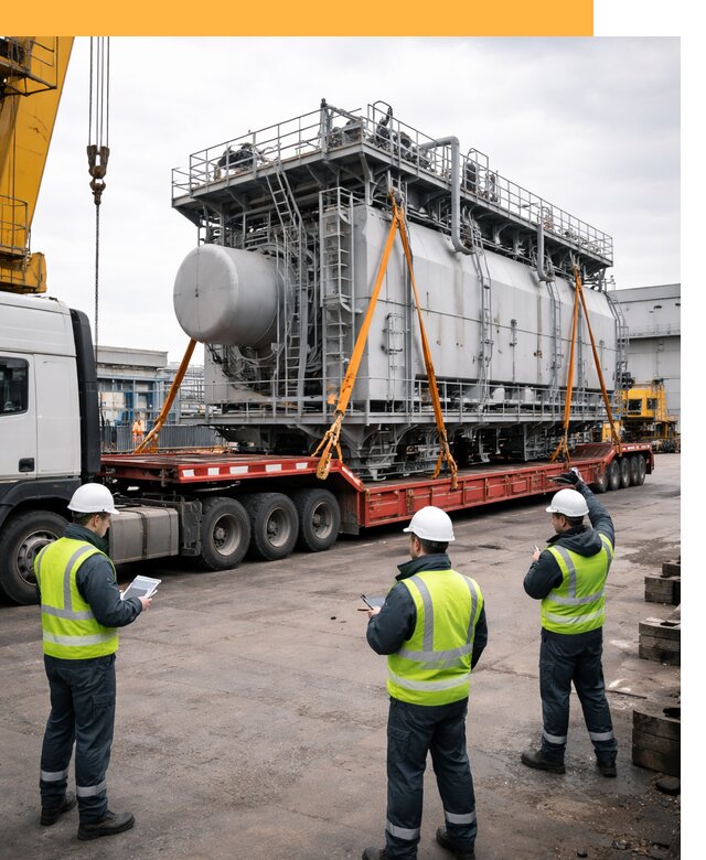 Перевозка негабаритных грузов по миру от 124368 руб