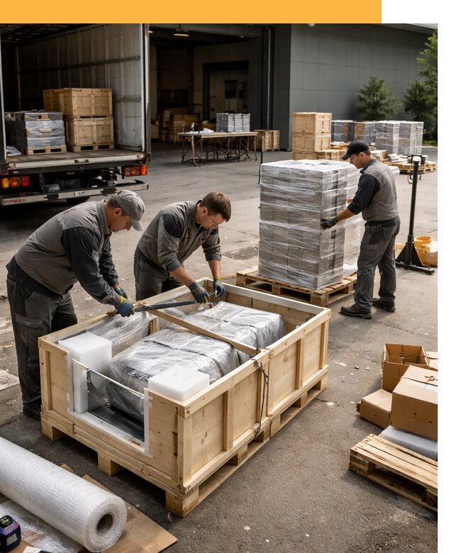 Перевозка выставочных грузов по миру от 25910 руб за м2 с таможней