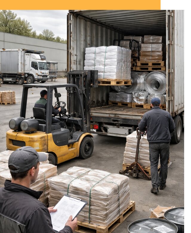 Международная перевозка сырья для производства от 6737 руб