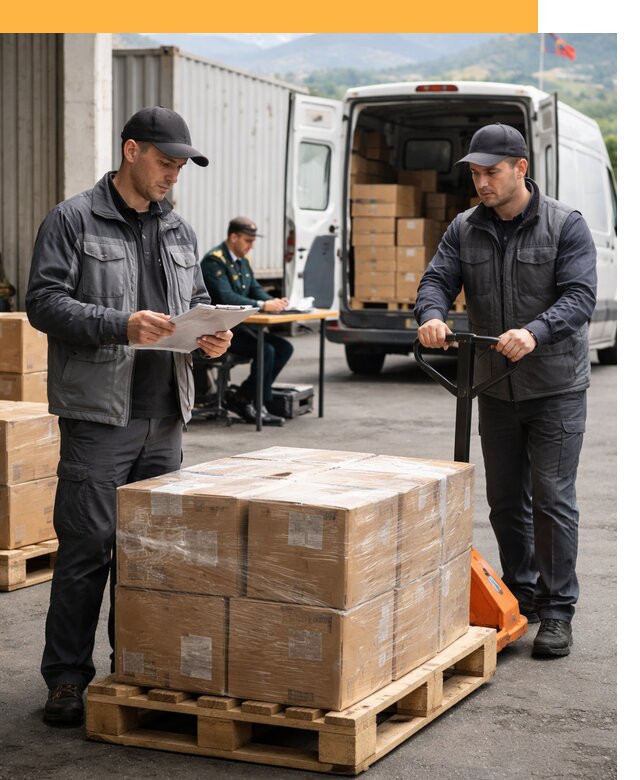 Доставка грузов через Армению, быстрая таможенная очистка от 25910