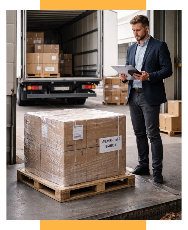 Временный вывоз товаров под ключ от 8291 р. | СетСервис-Кнв
