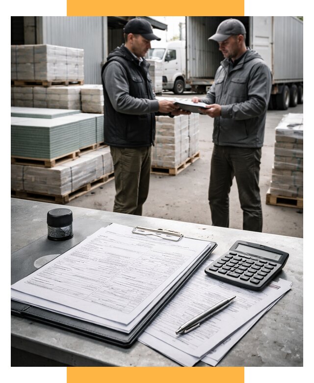 Таможенное оформление стройматериалов от 8809 р. | СетСервис-Кнв