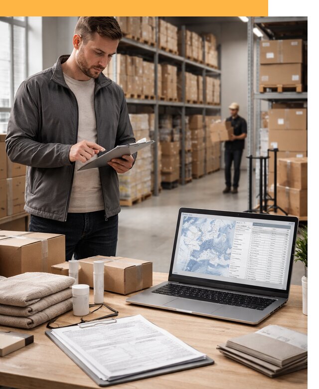 Закупка товаров в Европе под ключ: доставка, таможня от 7773 руб